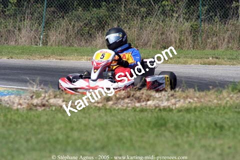 17 et 18/09/2005 : Coupe de France N100 & N125 à Lavelanet (Stéphane Agnus) 2005 — karting