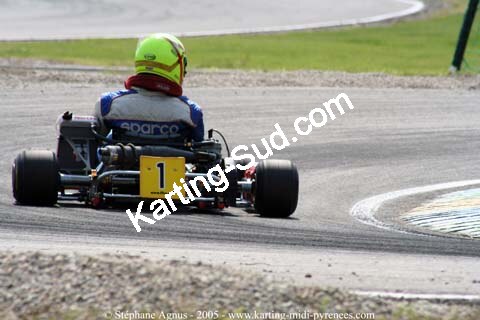 17 et 18/09/2005 : Coupe de France N100 & N125 à Lavelanet (Stéphane Agnus) 2005 — karting