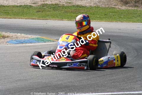 17 et 18/09/2005 : Coupe de France N100 & N125 à Lavelanet (Stéphane Agnus) 2005 — karting