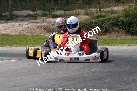 17 et 18/09/2005 : Coupe de France N100 & N125 à Lavelanet (Stéphane Agnus) 2005 — karting