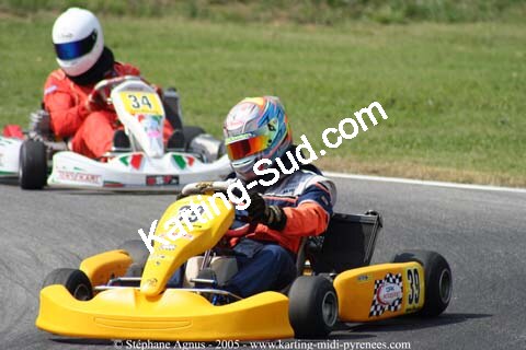 17 et 18/09/2005 : Coupe de France N100 & N125 à Lavelanet (Stéphane Agnus) 2005 — karting