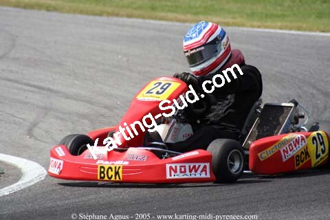 17 et 18/09/2005 : Coupe de France N100 & N125 à Lavelanet (Stéphane Agnus) 2005 — karting