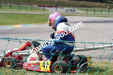 17 et 18/09/2005 : Coupe de France N100 & N125 à Lavelanet (Stéphane Agnus) 2005 — karting