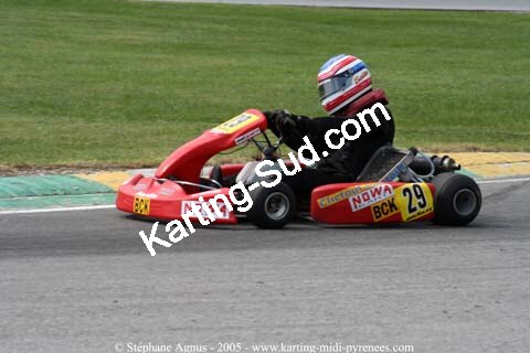 17 et 18/09/2005 : Coupe de France N100 & N125 à Lavelanet (Stéphane Agnus) 2005 — karting