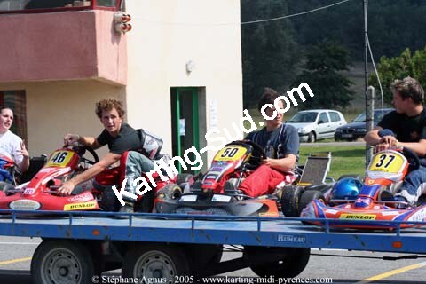 17 et 18/09/2005 : Coupe de France N100 & N125 à Lavelanet (Stéphane Agnus) 2005 — karting