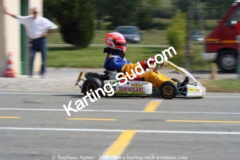 17 et 18/09/2005 : Coupe de France N100 & N125 à Lavelanet (Stéphane Agnus) 2005 — karting