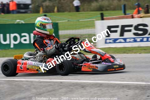 17 et 18/09/2005 : Coupe de France N100 & N125 à Lavelanet (Stéphane Agnus) 2005 — karting