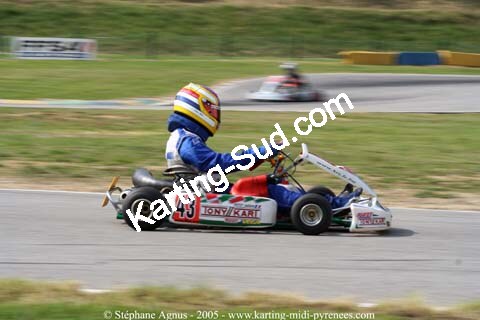 17 et 18/09/2005 : Coupe de France N100 & N125 à Lavelanet (Stéphane Agnus) 2005 — karting