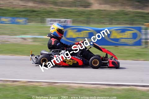 17 et 18/09/2005 : Coupe de France N100 & N125 à Lavelanet (Stéphane Agnus) 2005 — karting