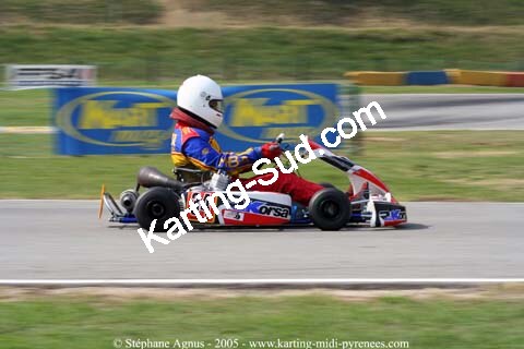 17 et 18/09/2005 : Coupe de France N100 & N125 à Lavelanet (Stéphane Agnus) 2005 — karting