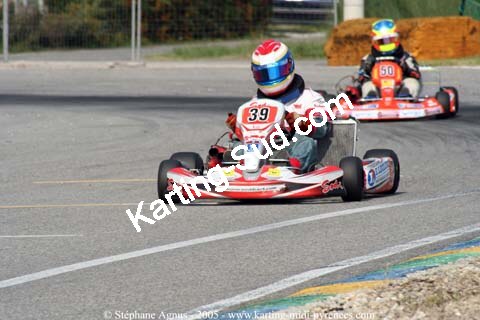17 et 18/09/2005 : Coupe de France N100 & N125 à Lavelanet (Stéphane Agnus) 2005 — karting