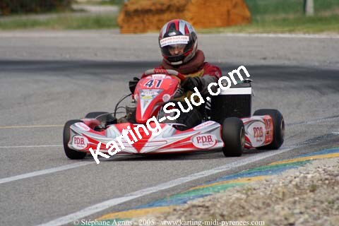 17 et 18/09/2005 : Coupe de France N100 & N125 à Lavelanet (Stéphane Agnus) 2005 — karting