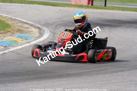 17 et 18/09/2005 : Coupe de France N100 & N125 à Lavelanet (Stéphane Agnus) 2005 — karting