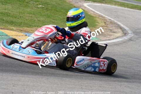 17 et 18/09/2005 : Coupe de France N100 & N125 à Lavelanet (Stéphane Agnus) 2005 — karting