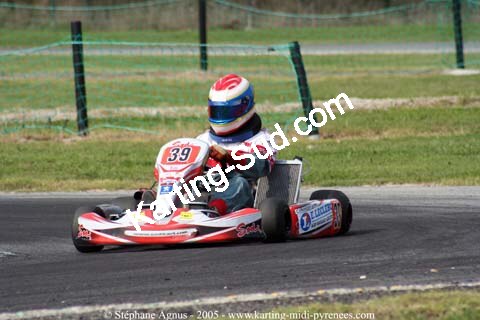 17 et 18/09/2005 : Coupe de France N100 & N125 à Lavelanet (Stéphane Agnus) 2005 — karting