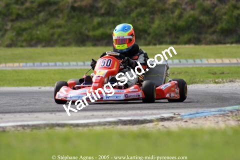17 et 18/09/2005 : Coupe de France N100 & N125 à Lavelanet (Stéphane Agnus) 2005 — karting