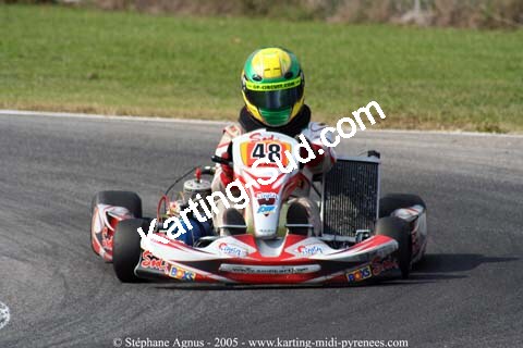 17 et 18/09/2005 : Coupe de France N100 & N125 à Lavelanet (Stéphane Agnus) 2005 — karting