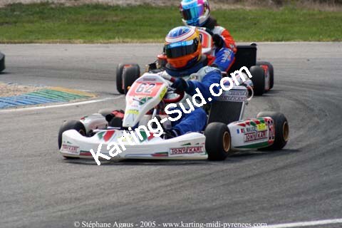 17 et 18/09/2005 : Coupe de France N100 & N125 à Lavelanet (Stéphane Agnus) 2005 — karting