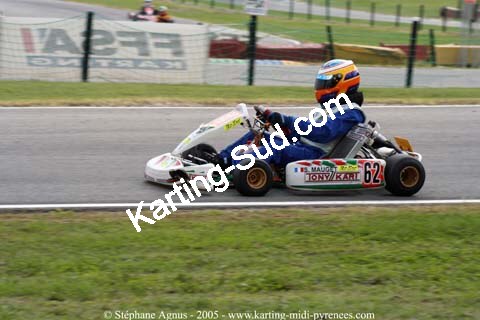 17 et 18/09/2005 : Coupe de France N100 & N125 à Lavelanet (Stéphane Agnus) 2005 — karting