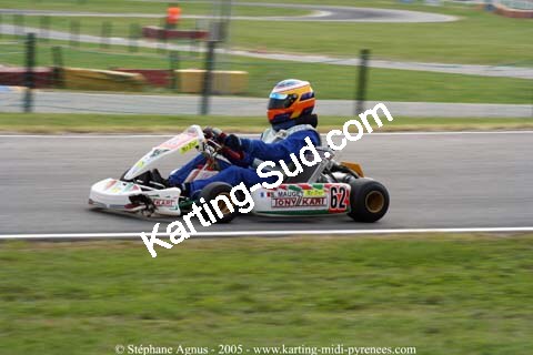 17 et 18/09/2005 : Coupe de France N100 & N125 à Lavelanet (Stéphane Agnus) 2005 — karting