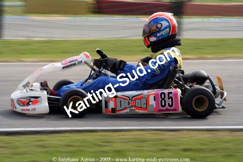 17 et 18/09/2005 : Coupe de France N100 & N125 à Lavelanet (Stéphane Agnus) 2005 — karting