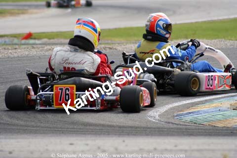 17 et 18/09/2005 : Coupe de France N100 & N125 à Lavelanet (Stéphane Agnus) 2005 — karting