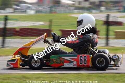17 et 18/09/2005 : Coupe de France N100 & N125 à Lavelanet (Stéphane Agnus) 2005 — karting