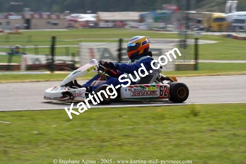 17 et 18/09/2005 : Coupe de France N100 & N125 à Lavelanet (Stéphane Agnus) 2005 — karting