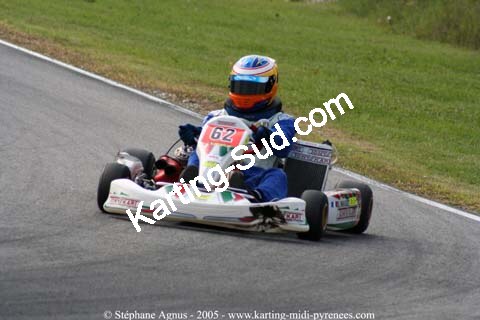 17 et 18/09/2005 : Coupe de France N100 & N125 à Lavelanet (Stéphane Agnus) 2005 — karting