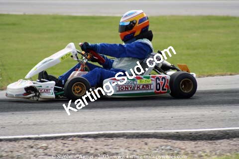 17 et 18/09/2005 : Coupe de France N100 & N125 à Lavelanet (Stéphane Agnus) 2005 — karting