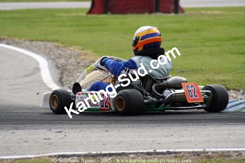 17 et 18/09/2005 : Coupe de France N100 & N125 à Lavelanet (Stéphane Agnus) 2005 — karting