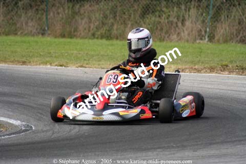 17 et 18/09/2005 : Coupe de France N100 & N125 à Lavelanet (Stéphane Agnus) 2005 — karting