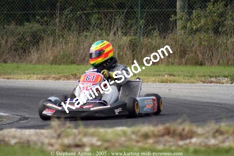 17 et 18/09/2005 : Coupe de France N100 & N125 à Lavelanet (Stéphane Agnus) 2005 — karting