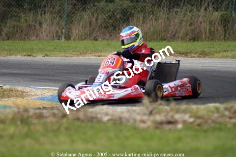 17 et 18/09/2005 : Coupe de France N100 & N125 à Lavelanet (Stéphane Agnus) 2005 — karting