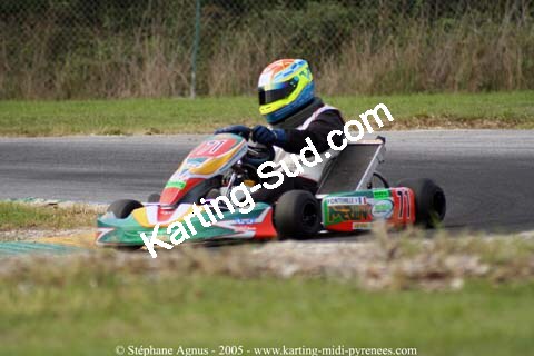 17 et 18/09/2005 : Coupe de France N100 & N125 à Lavelanet (Stéphane Agnus) 2005 — karting