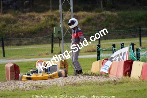 17 et 18/09/2005 : Coupe de France N100 & N125 à Lavelanet (Stéphane Agnus) 2005 — karting