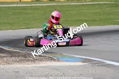 17 et 18/09/2005 : Coupe de France N100 & N125 à Lavelanet (Stéphane Agnus) 2005 — karting