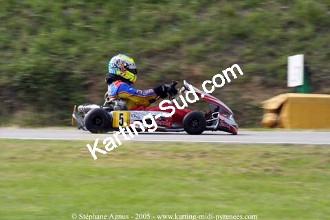 17 et 18/09/2005 : Coupe de France N100 & N125 à Lavelanet (Stéphane Agnus) 2005 — karting