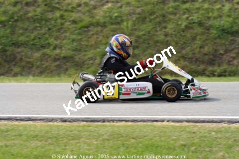 17 et 18/09/2005 : Coupe de France N100 & N125 à Lavelanet (Stéphane Agnus) 2005 — karting