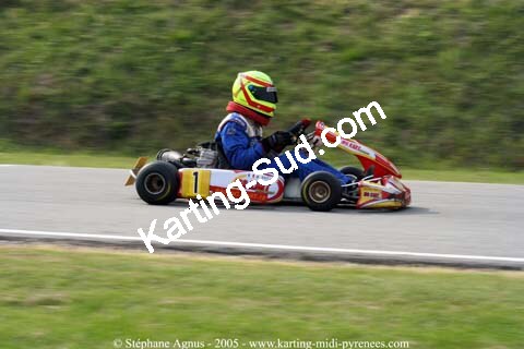 17 et 18/09/2005 : Coupe de France N100 & N125 à Lavelanet (Stéphane Agnus) 2005 — karting