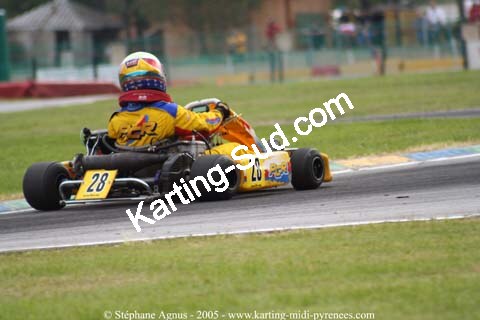 17 et 18/09/2005 : Coupe de France N100 & N125 à Lavelanet (Stéphane Agnus) 2005 — karting