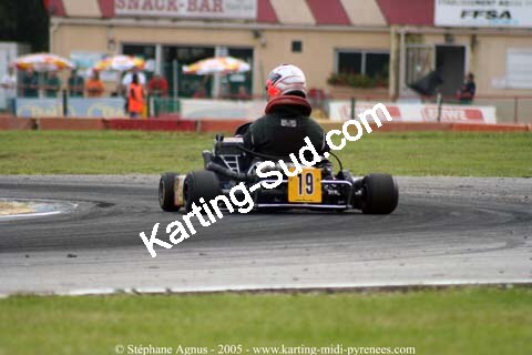 17 et 18/09/2005 : Coupe de France N100 & N125 à Lavelanet (Stéphane Agnus) 2005 — karting