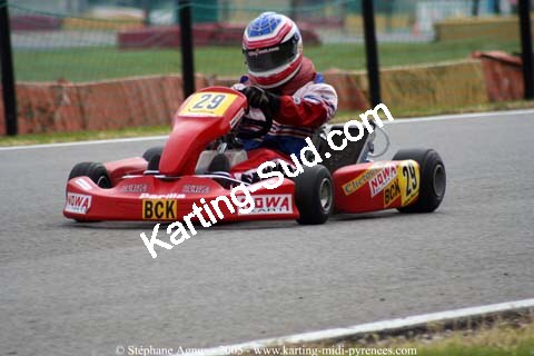 17 et 18/09/2005 : Coupe de France N100 & N125 à Lavelanet (Stéphane Agnus) 2005 — karting