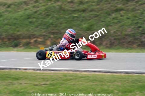 17 et 18/09/2005 : Coupe de France N100 & N125 à Lavelanet (Stéphane Agnus) 2005 — karting