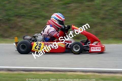 17 et 18/09/2005 : Coupe de France N100 & N125 à Lavelanet (Stéphane Agnus) 2005 — karting
