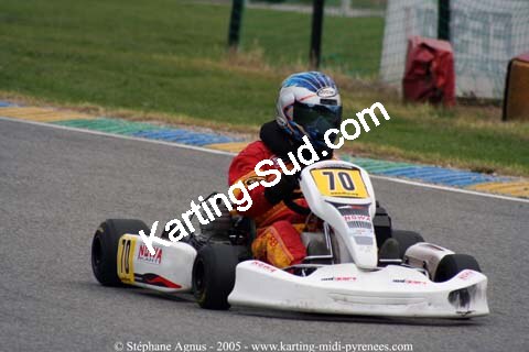 17 et 18/09/2005 : Coupe de France N100 & N125 à Lavelanet (Stéphane Agnus) 2005 — karting
