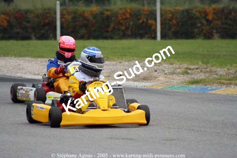 17 et 18/09/2005 : Coupe de France N100 & N125 à Lavelanet (Stéphane Agnus) 2005 — karting