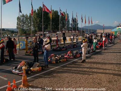 17 et 18/09/2005 : Coupe de France N100 & N125 à Lavelanet par Cédric Beaume 2005 — karting