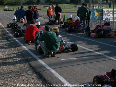 17 et 18/09/2005 : Coupe de France N100 & N125 à Lavelanet par Cédric Beaume 2005 — karting