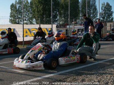 17 et 18/09/2005 : Coupe de France N100 & N125 à Lavelanet par Cédric Beaume 2005 — karting